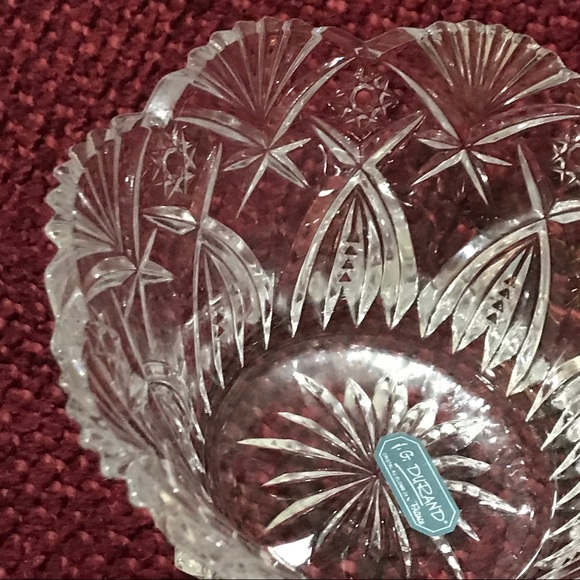 EUC JG Durand Vincennes French Crystal Bowl, 5 ins - Picture 6 of 8
